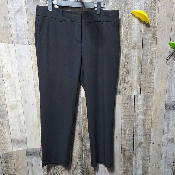 Trina Turk Black Straight Leg Dress Pants - Picture 1 of 4